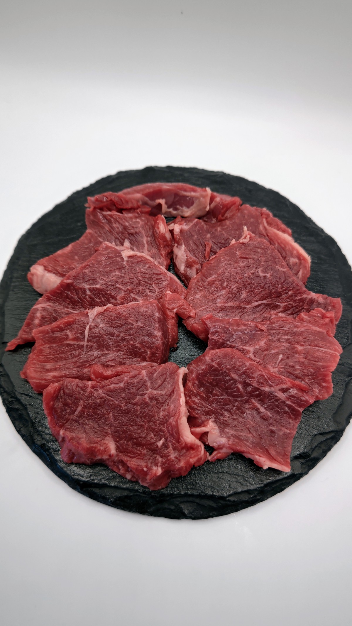 鹿児島産黒毛和牛　ランプ肉　焼き肉用カツト済250g
