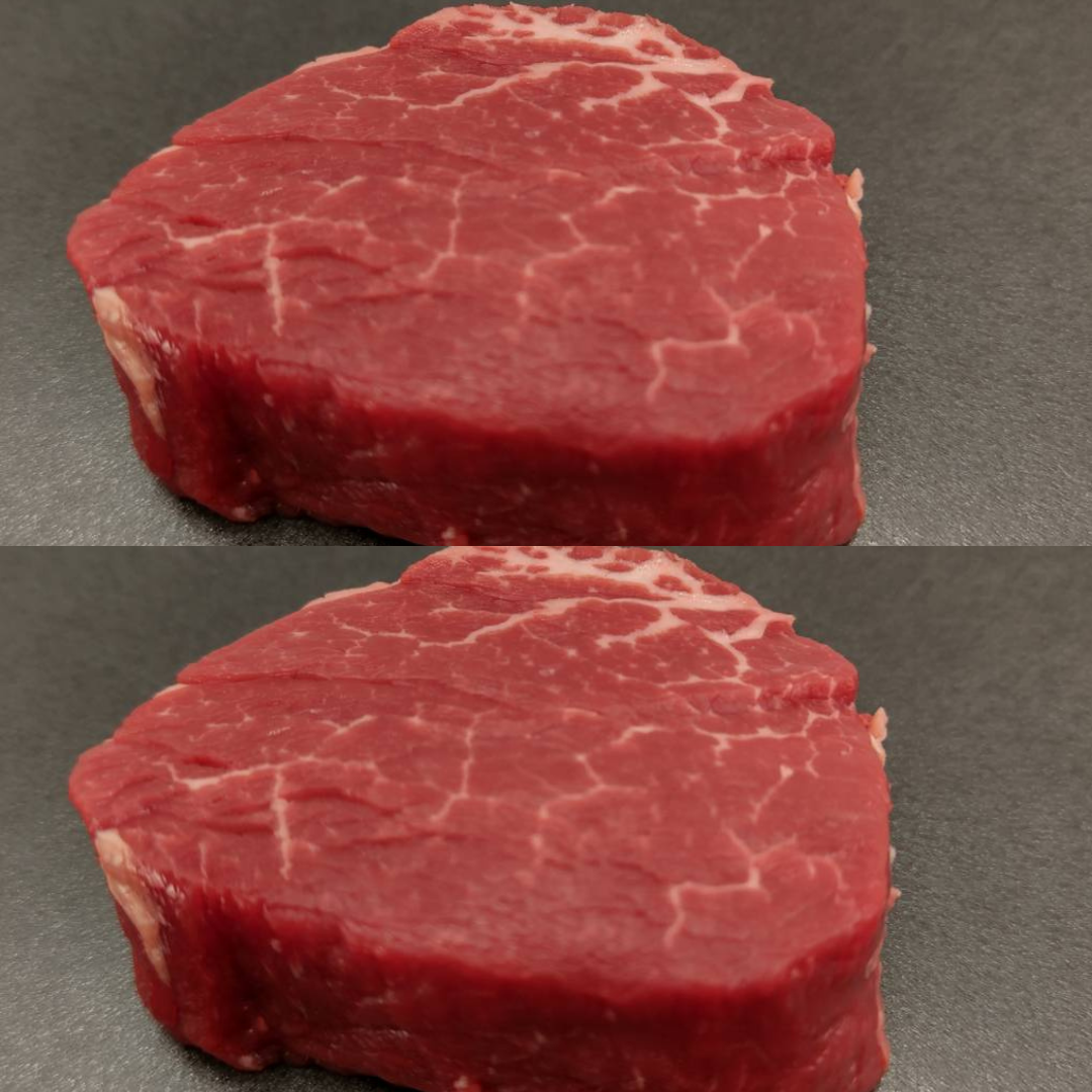 NZ産放牧牧草牛　ヒレステーキ肉100g×2枚　